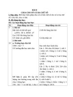 Giáo án Toán 4 chương 2 bài 3: Chia cho số có ba chữ số