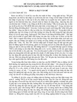 ĐỀ tài sang kien kinh nghiem linh vuc Quan ly