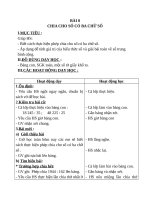 Giáo án Toán 4 chương 2 bài 3: Chia cho số có ba chữ số