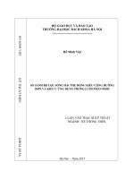 So sánh bộ lọc sóng hài thụ động kiểu cộng hưởng đơn và kiểu c ứng dụng trong lưới phân phối 