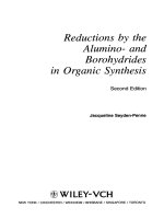 Reductions by the alumino  and borohydrides in organic synthesis 2ed 1997   seyden penne 