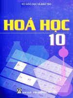 Sách giáo khoa hóa học 10 cơ bản 