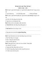 Bài tập ôn hè môn Tiếng Việt lớp 2.docx 2018