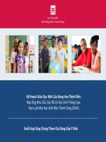 Kế Hoạch Giáo Dục Mới Của Bang Hoa Thịnh Đốn: Đáp Ứng Nhu Cầu Của Tất Cả Học Sinh Thông Qua Đạo Luật Mọi Học Sinh Đều Thành Công (ESSA)