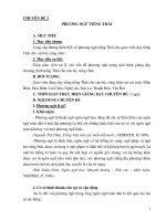 CHUYÊN ĐỀ PHƯƠNG NGỮ TIẾNG THÁI