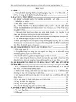 Báo cáo Kế hoạch phòng ngừa, ứng phó sự cố hóa chất trên địa bàn tỉnh Quảng Trị