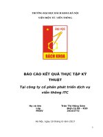 báo cáo thực tập điện tử