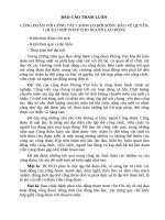 Bài tham luận Đại hội công đoàn  Công tác kế toán