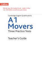 Pre A1 movers collins 2018 key ( mua file rẻ hơn tại: 1001dethi.com)