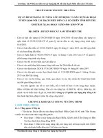 THUYẾT MINH BIỆN PHÁP THI CÔNG PHẦN CẦU  ĐƯỜNG XL04