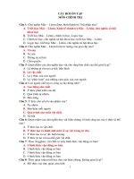 Câu hỏi ôn tập và đáp án môn đường lối cách mạng đảng