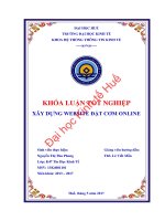 Phát triển cụm công nghiệp trong tiến trình đô thị hóa ở huyện điện bàn tỉnh quảng nam 