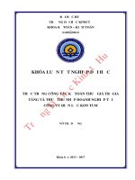 Thực trạng công tác kế toán thuế giá trị gia tăng và thuế thu nhập doanh nghiệp tại công ty điện lực kon tum  