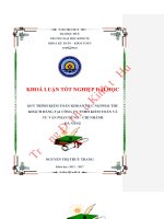 Tìm hiểu quy trình kiểm toán khoản mục nợ phải thu khách hàng trong báo cáo tài chính tại công ty TNHH kiểm toán và tư vấn phan dũng – chi nhánh đà nẵng  