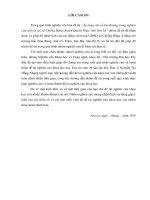 Áp dụng chỉ số tổn thương trong nghiên cứu sinh kế tại xã chiềng bằng, huyện quỳnh nhai, tỉnh sơn la 