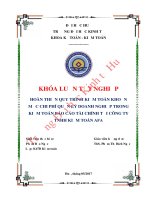Hoàn thiện quy trình kiểm toán khoản mục chi phí quản lý doanh nghiệp tại công ty TNHH kiểm toán AFA  