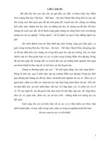 báo cáo lại những vấn đề về hoạt động dạy và học của giáo sinh trong thời gian thực tập tại trường Mầm non Quảng Trung