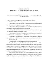 Chuong trinh mam non