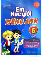 EM học GIỎI tiếng anh lớp 5 tập 2 