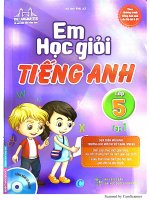 EM học GIỎI tiếng anh lớp 5 tập 1 