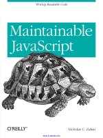 729 maintainable javascript 