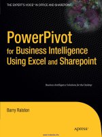 1036 powerpivot for business intelligence using excel and sharepoint 