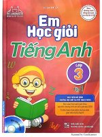 EM học GIỎI tiếng anh lớp 3 tập 1 