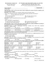 DE CHINH THUC THPT QG 2018 MA 401