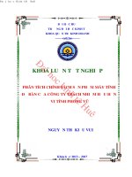 Phân tích chính sách sản phẩm máy tính để bàn của công ty trách nhiệm hữu hạn vi tính phong vũ 