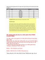 Biểu thuế lũy tiến từng phần đối với thu nhập từ tiền công