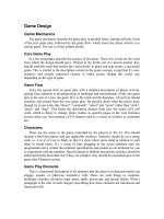 Design document templates   game design 