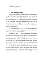 tiểu luận quản lý khủng hoảng và giải quyết khủng hoảng