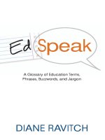Edspeak~A glossary of education terms, phrases, buzzwords, and jargon 2007 