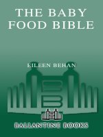 Eileen behan   the baby food bible  a complet  on (v5 0) 