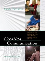 Creating communication~exploring and expanding your fundamental communication skills 2009 