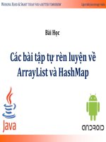 60 bài học các bài tập tự rèn luyện 4   các bài tập tự rèn luyện về arraylist và hashmap 