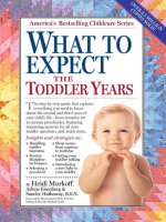 Heidi murkoff  arlene eisenberg  sandee hathaway   what to expect the toddler years (v5 0) 