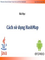 57 bài học cách sử dụng hashmap 