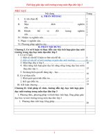 Tích hợp giáo dục bảo vệ môi trường trong dạy học môn đạo đức lớp 4