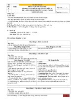 Giáo án sinh học 12 cơ bản theo cấu trúc mới HKI 2018 (1); cực chất