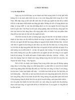 Tìm năng thực trạng và phát triển du lịch cộng đồng tại rừng dừa bảy mẫu cẩm thanh, thành phố hội an 
