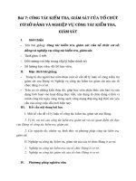 bài giảng công tác kiểm tra, giám sát của tổ chức cơ sở đảng và nghiệp vụ công tác kiểm tra, giám sát
