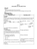 Giáo án Toán 4 chương 2 bài 3: Chia một số cho một tích