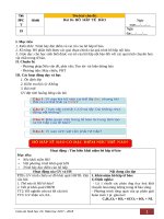 Giáo án ban cơ bản sinh học 10, theo cấu kiến thức và kĩ năng, mới (HKII)  2018