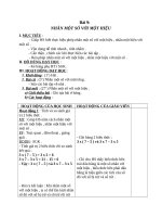 Giáo án Toán 4 chương 2 bài 2: Nhân một số với một hiệu