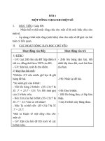 Giáo án Toán 4 chương 2 bài 3: Chia một tổng cho một số