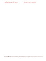 ĐỒ ÁN TỔ CHỨC THI CÔNG CÓ KÈM FILE BẢN VẼ