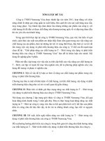 Giải pháp nâng cao chất lượng áo T – Shirt trong xây dựng và phát triển thương hiệu của công ty TNHH Namsung Vina