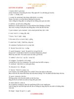 TU VUNG TIENG ANH LOP 6 UNIT CHUONG TRINH THI DIEM