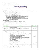 Unit 8 new ways to learn